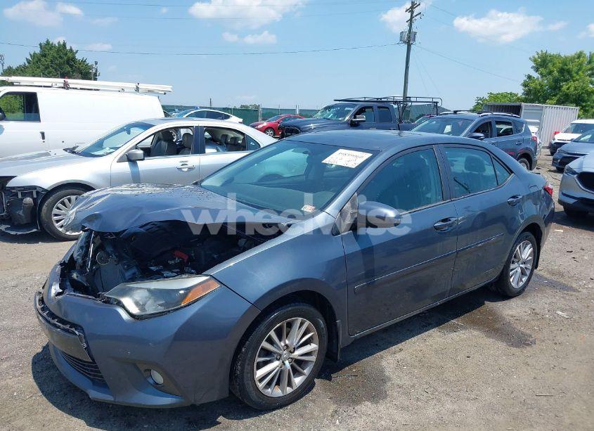 Photo 2 of 2015 Toyota Corolla LE PREMIUM (VIN 2T1BURHE2FC266247)