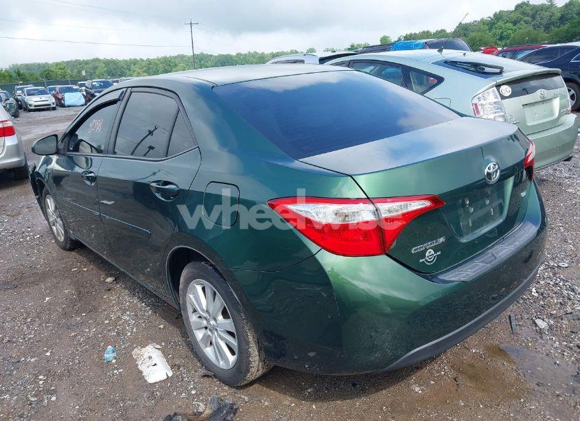 Photo 3 of 2015 Toyota Corolla LE (VIN 2T1BURHE2FC271089)