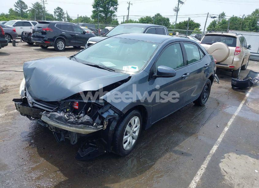 Photo 2 of 2015 Toyota Corolla LE (VIN 2T1BURHE2FC305578)