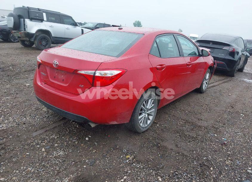 Photo 4 of 2015 Toyota Corolla LE PREMIUM (VIN 2T1BURHE2FC307492)