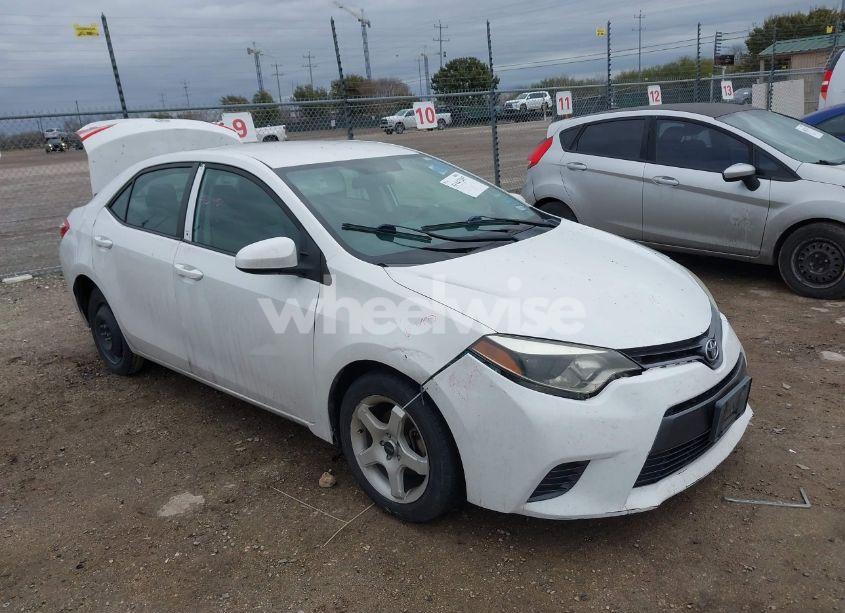 2015 Toyota Corolla LE (VIN 2T1BURHE2FC312093) main photo