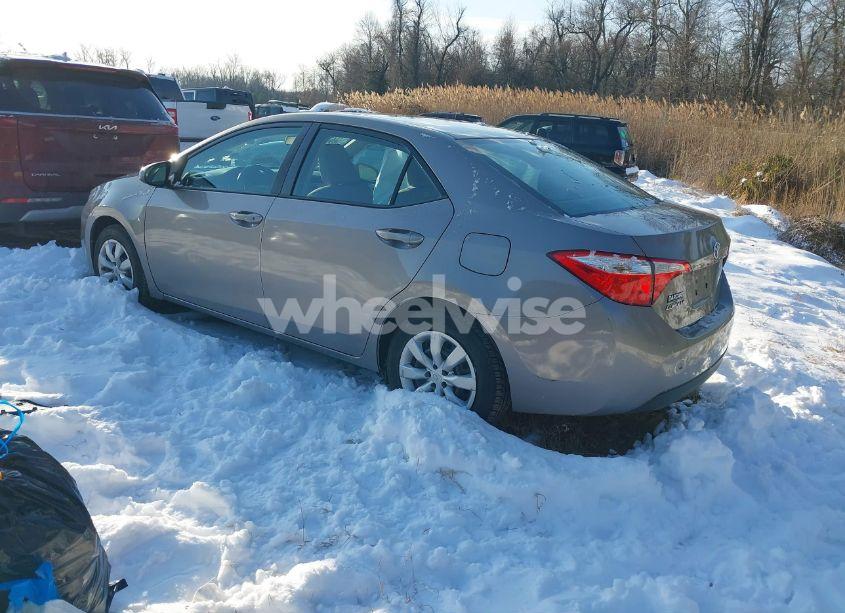 Photo 3 of 2015 Toyota Corolla LE (VIN 2T1BURHE2FC343537)