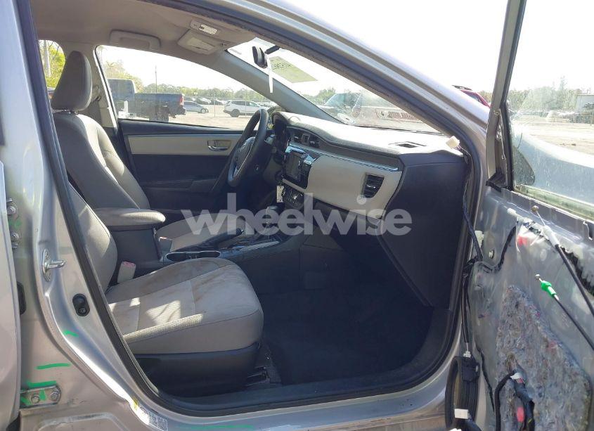 Photo 5 of 2015 Toyota Corolla LE (VIN 2T1BURHE2FC349368)