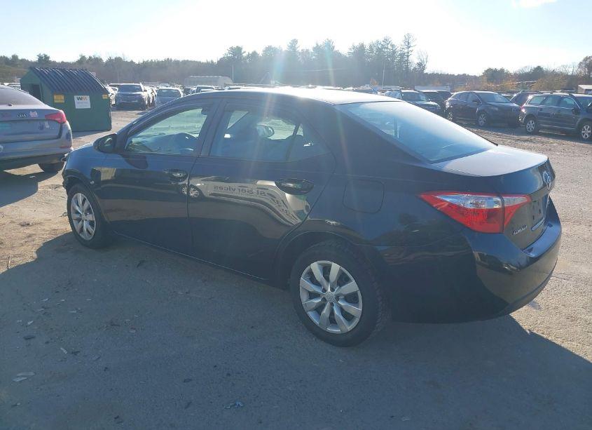 Photo 3 of 2015 Toyota Corolla LE (VIN 2T1BURHE2FC401999)