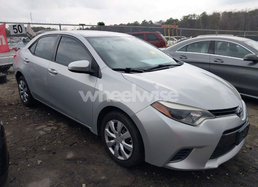 Photo 13 of 2015 Toyota Corolla LE (VIN 2T1BURHE2FC416602)