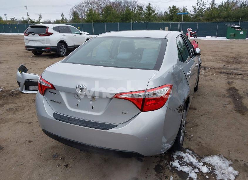Photo 4 of 2015 Toyota Corolla LE (VIN 2T1BURHE2FC475200)
