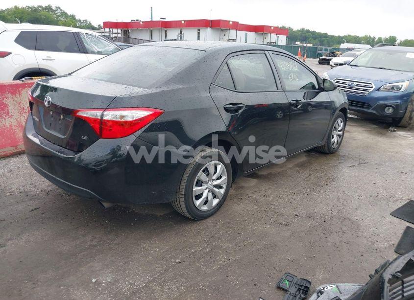 Photo 4 of 2015 Toyota Corolla LE (VIN 2T1BURHE2FC480896)