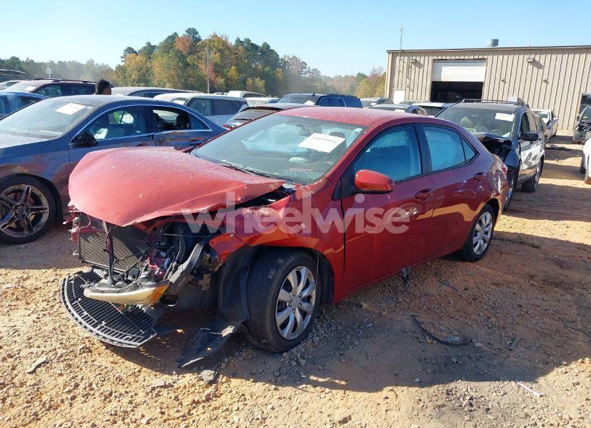 Photo 2 of 2016 Toyota Corolla LE (VIN 2T1BURHE2GC609818)