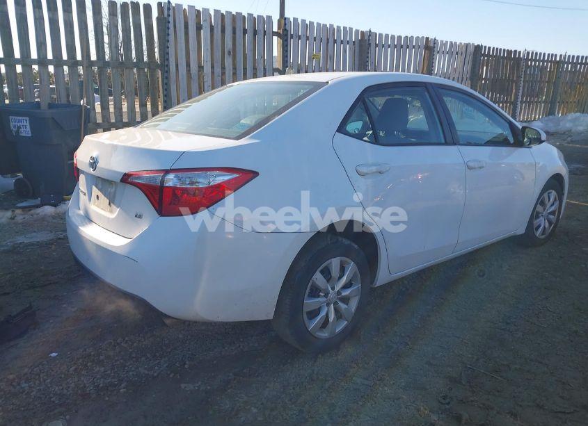 Photo 4 of 2016 Toyota Corolla LE (VIN 2T1BURHE2GC628630)