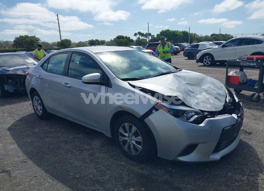2016 Toyota Corolla L (VIN 2T1BURHE2GC681926) main photo
