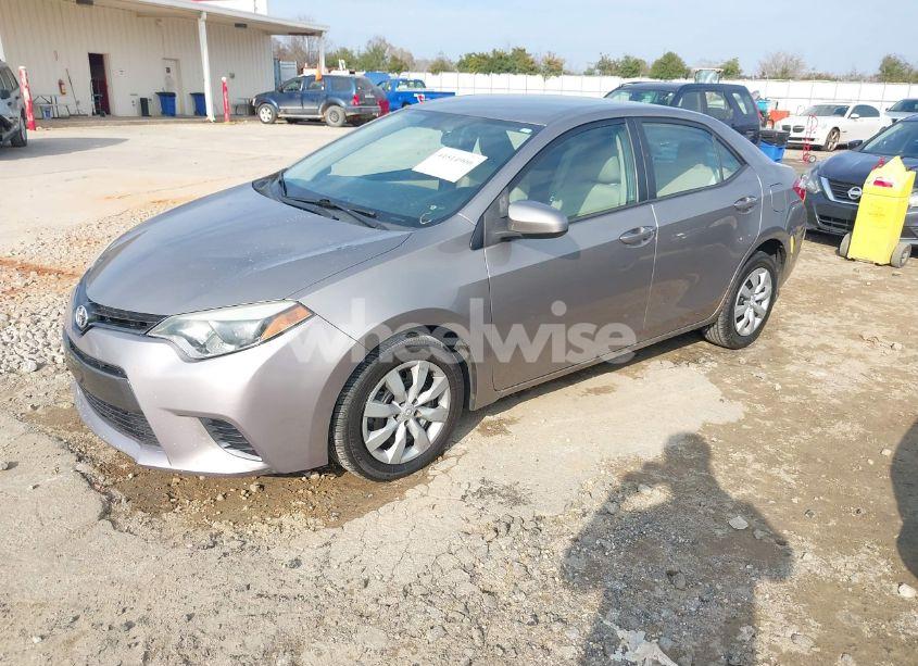 Photo 2 of 2016 Toyota Corolla LE (VIN 2T1BURHE2GC694420)