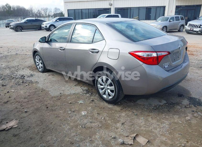 Photo 3 of 2016 Toyota Corolla LE (VIN 2T1BURHE2GC694420)