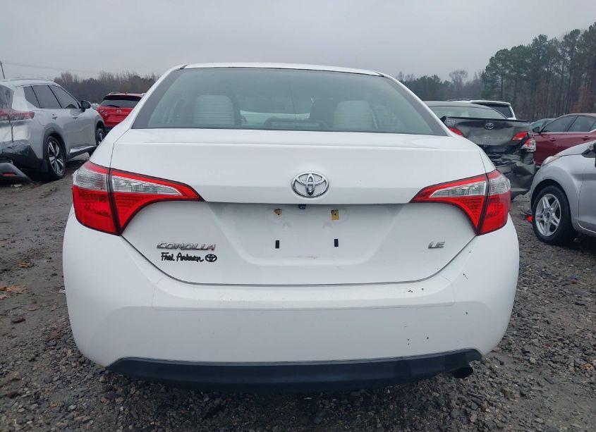Photo 16 of 2016 Toyota Corolla LE (VIN 2T1BURHE2GC744989)