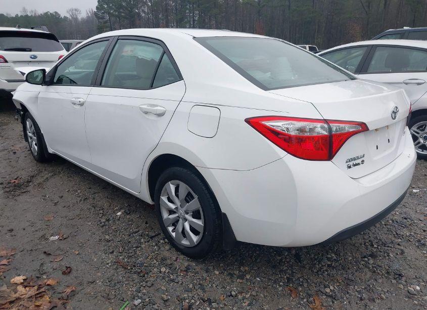 Photo 3 of 2016 Toyota Corolla LE (VIN 2T1BURHE2GC744989)