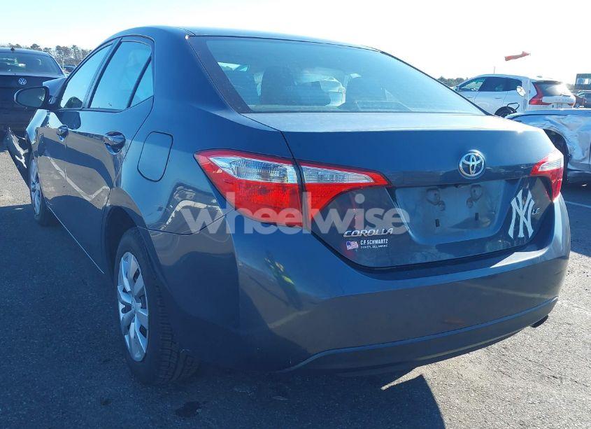 Photo 3 of 2014 Toyota Corolla LE (VIN 2T1BURHE3EC050809)