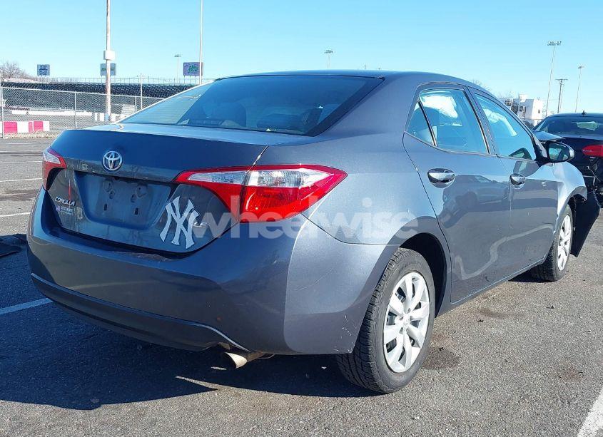 Photo 4 of 2014 Toyota Corolla LE (VIN 2T1BURHE3EC050809)