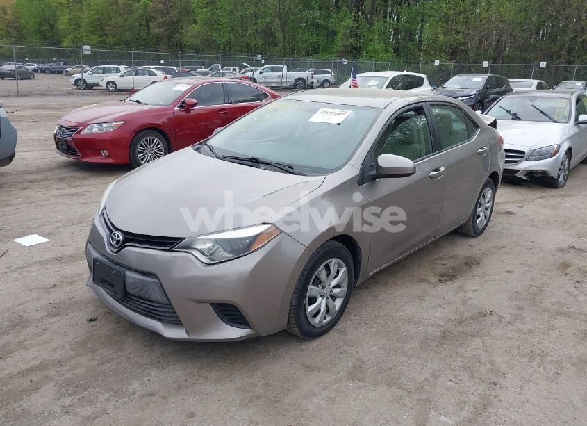 Photo 2 of 2014 Toyota Corolla LE (VIN 2T1BURHE3EC074852)