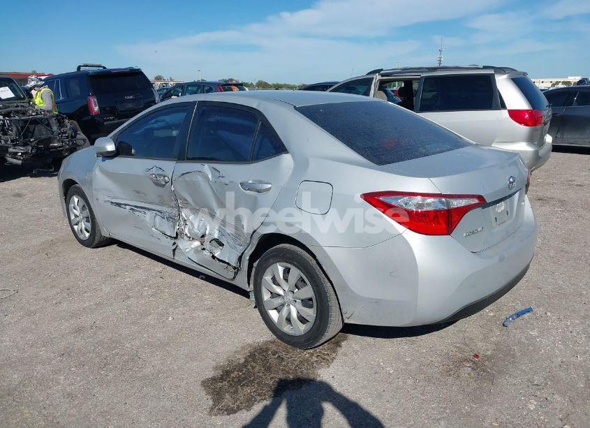 Photo 3 of 2014 Toyota Corolla LE (VIN 2T1BURHE3EC079937)