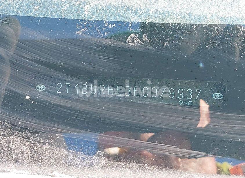 Photo 9 of 2014 Toyota Corolla LE (VIN 2T1BURHE3EC079937)