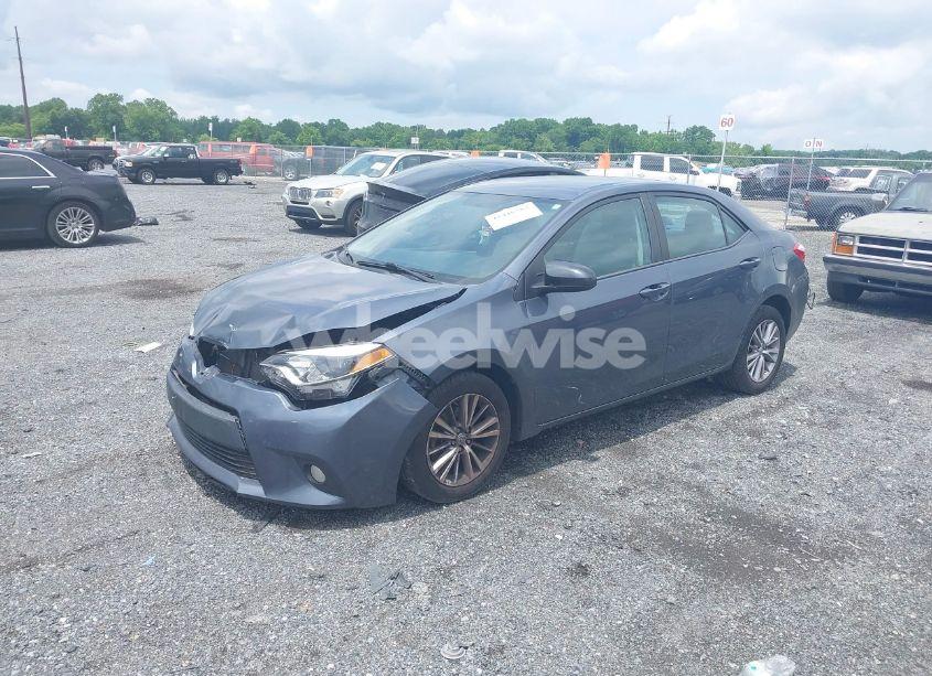 Photo 2 of 2014 Toyota Corolla LE PLUS (VIN 2T1BURHE3EC138484)