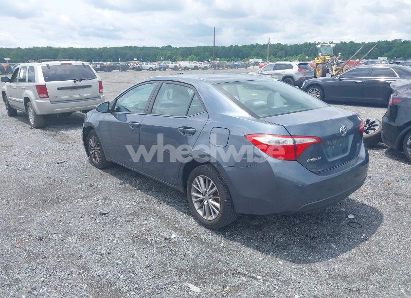 Photo 3 of 2014 Toyota Corolla LE PLUS (VIN 2T1BURHE3EC138484)