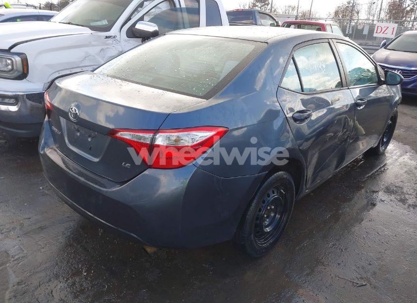 Photo 4 of 2014 Toyota Corolla LE (VIN 2T1BURHE3EC166981)