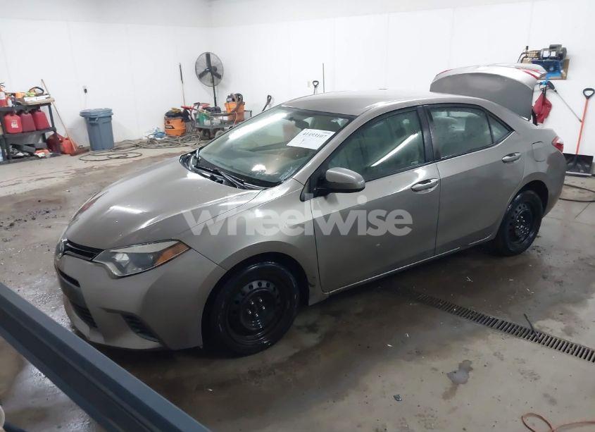 Photo 2 of 2015 Toyota Corolla LE (VIN 2T1BURHE3FC256780)
