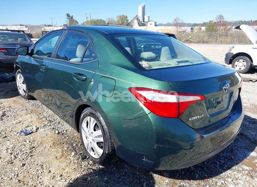 Photo 3 of 2015 Toyota Corolla LE (VIN 2T1BURHE3FC289178)