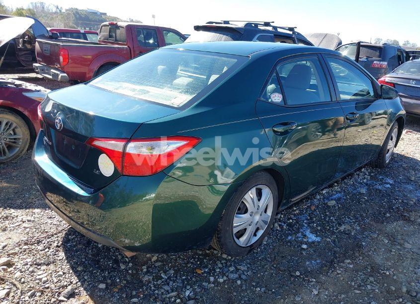 Photo 4 of 2015 Toyota Corolla LE (VIN 2T1BURHE3FC289178)