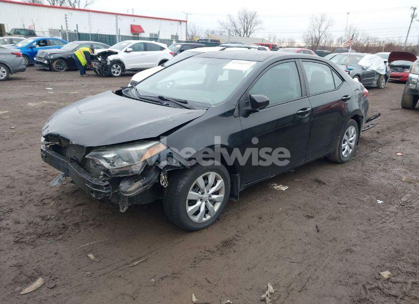 Photo 2 of 2015 Toyota Corolla LE (VIN 2T1BURHE3FC295126)