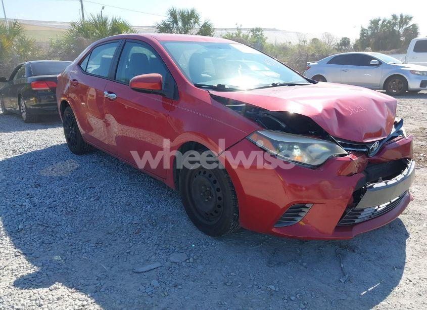 2015 Toyota Corolla LE (VIN 2T1BURHE3FC312278) main photo