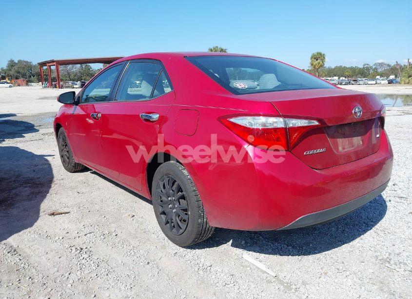 Photo 3 of 2015 Toyota Corolla LE (VIN 2T1BURHE3FC312278)