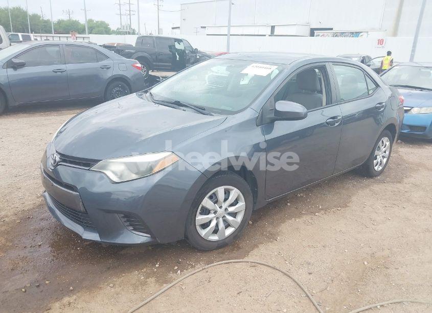 Photo 2 of 2015 Toyota Corolla LE (VIN 2T1BURHE3FC323510)