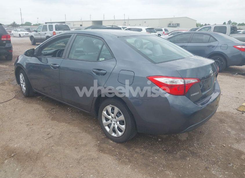 Photo 3 of 2015 Toyota Corolla LE (VIN 2T1BURHE3FC323510)