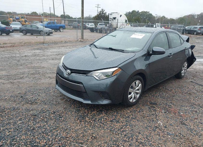 Photo 2 of 2015 Toyota Corolla LE (VIN 2T1BURHE3FC330523)