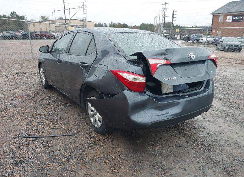 Photo 3 of 2015 Toyota Corolla LE (VIN 2T1BURHE3FC330523)