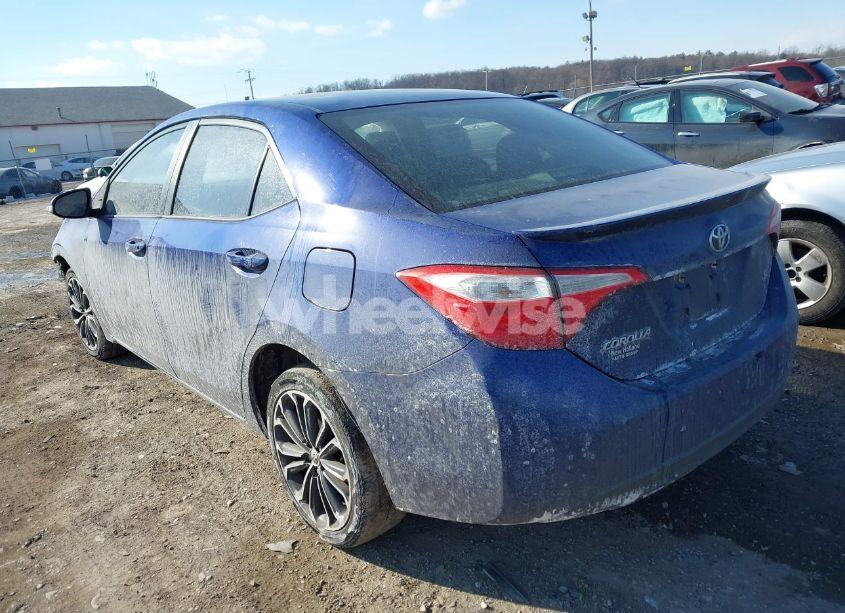 Photo 3 of 2015 Toyota Corolla S PLUS (VIN 2T1BURHE3FC362551)