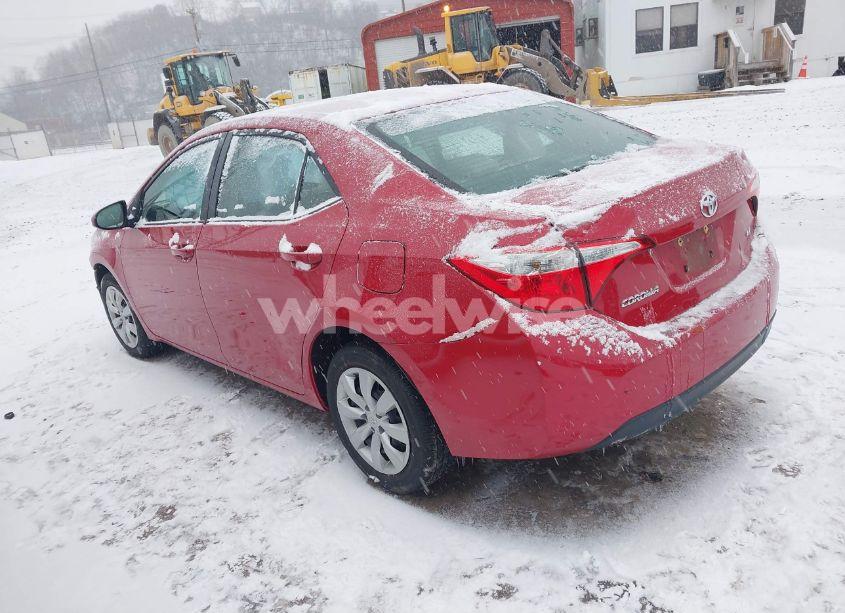 Photo 3 of 2015 Toyota Corolla LE (VIN 2T1BURHE3FC412249)