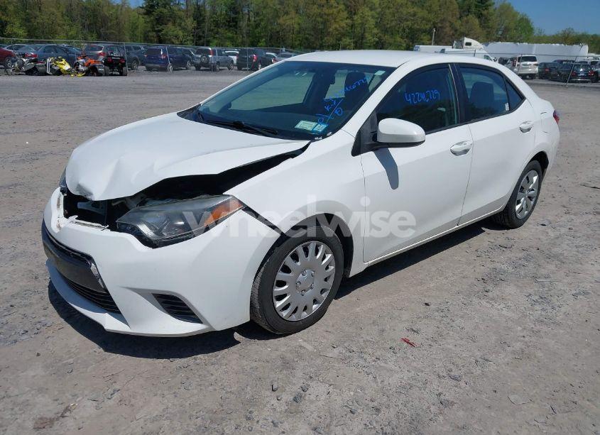 Photo 2 of 2015 Toyota Corolla LE (VIN 2T1BURHE3FC417824)