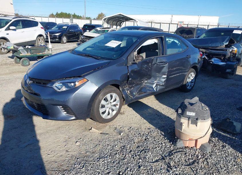 Photo 2 of 2015 Toyota Corolla LE (VIN 2T1BURHE3FC448443)