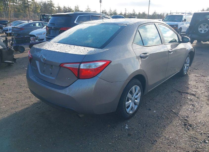 Photo 4 of 2015 Toyota Corolla LE (VIN 2T1BURHE3FC448538)