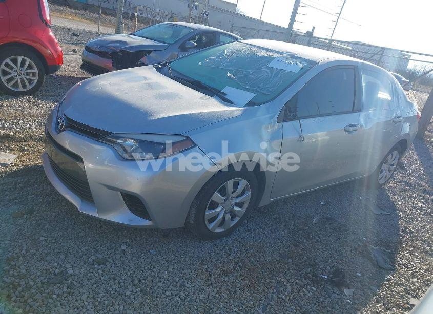 Photo 2 of 2015 Toyota Corolla LE (VIN 2T1BURHE3FC451830)