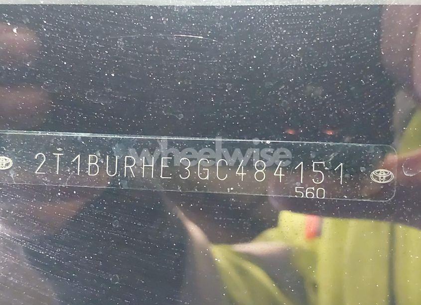 Photo 18 of 2016 Toyota Corolla S PLUS (VIN 2T1BURHE3GC484151)