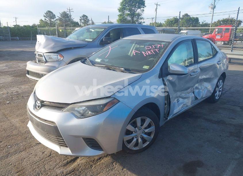 Photo 2 of 2016 Toyota Corolla LE (VIN 2T1BURHE3GC512174)