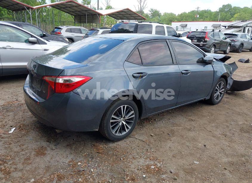Photo 4 of 2016 Toyota Corolla LE PLUS (VIN 2T1BURHE3GC563240)