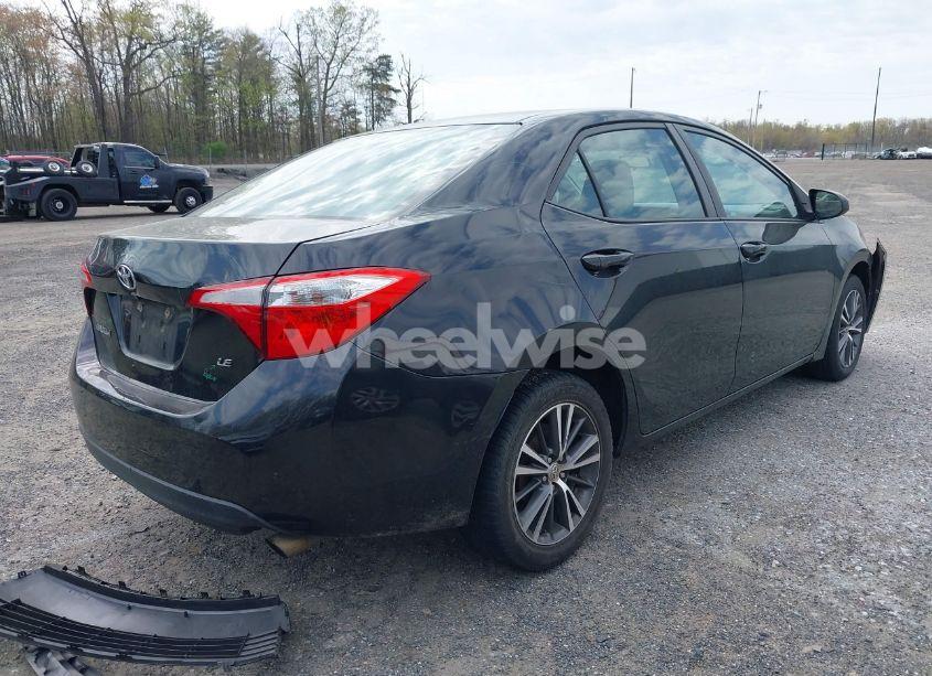 Photo 4 of 2016 Toyota Corolla LE PLUS (VIN 2T1BURHE3GC564971)