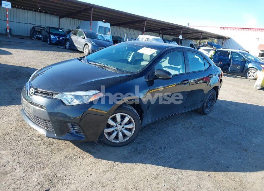 Photo 2 of 2016 Toyota Corolla LE (VIN 2T1BURHE3GC606801)