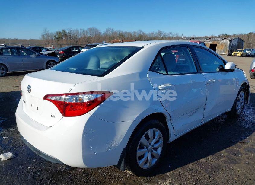 Photo 4 of 2016 Toyota Corolla LE (VIN 2T1BURHE3GC621699)