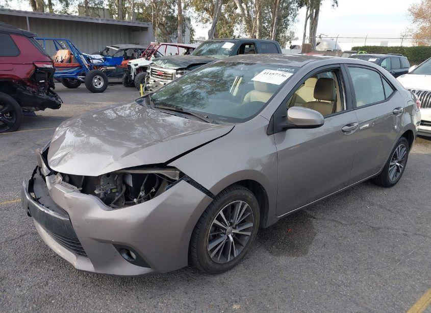 Photo 2 of 2016 Toyota Corolla LE PLUS (VIN 2T1BURHE3GC625445)