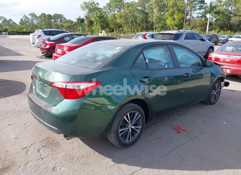 Photo 4 of 2016 Toyota Corolla LE PLUS (VIN 2T1BURHE3GC670028)